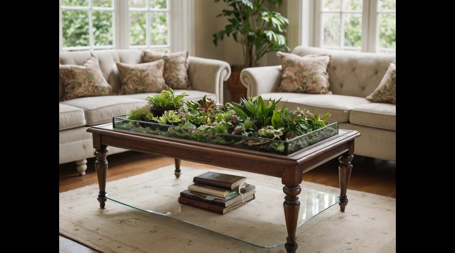 From sleek glass domes to whimsical plant-filled spheres, our Terrarium Coffee Table roundup showcases elegant indoor displays that combine botanical beauty with sophisticated design.