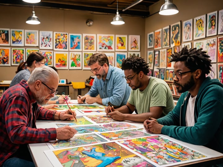 The-Comic-Artist-And-His-Assistants-2