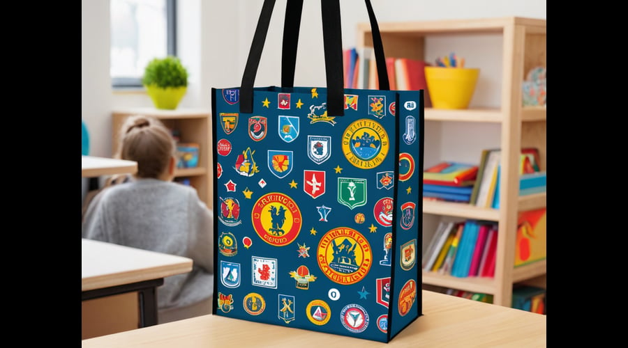 Our tote bag roundup for schools features durable, spacious options with handy organizational features like pockets and customizable options for school pride.