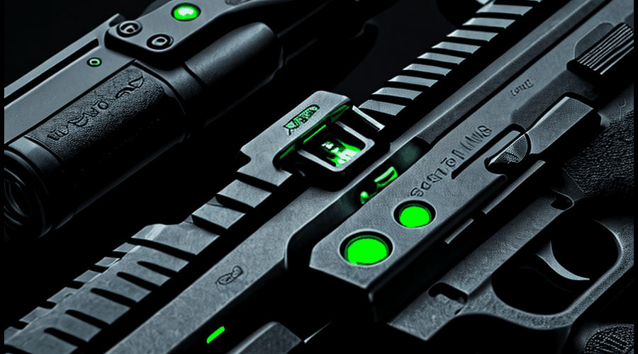 Discover our collection of Tritium Night Sights designed to enhance nighttime visibility, featuring top brands and innovative features for seamless navigation and increased safety in low light conditions.