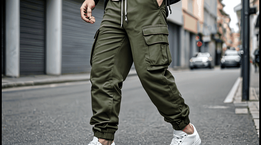 Twill Cargo Joggers