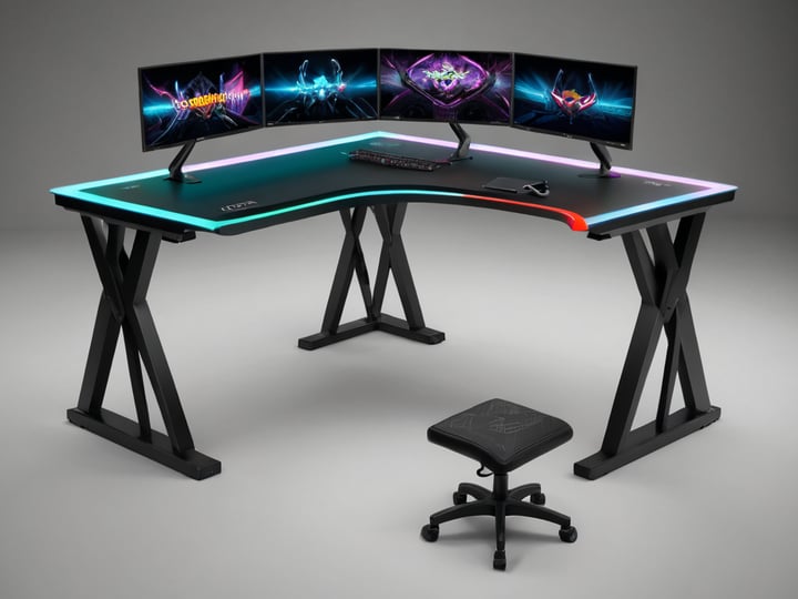 U Shaped Gaming Desks-3