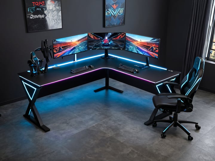 U Shaped Gaming Desks-4