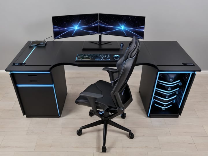 U Shaped Gaming Desks-6