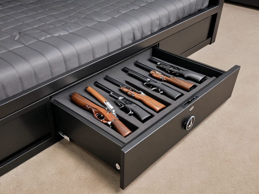 Under Bed Gun Safes-5