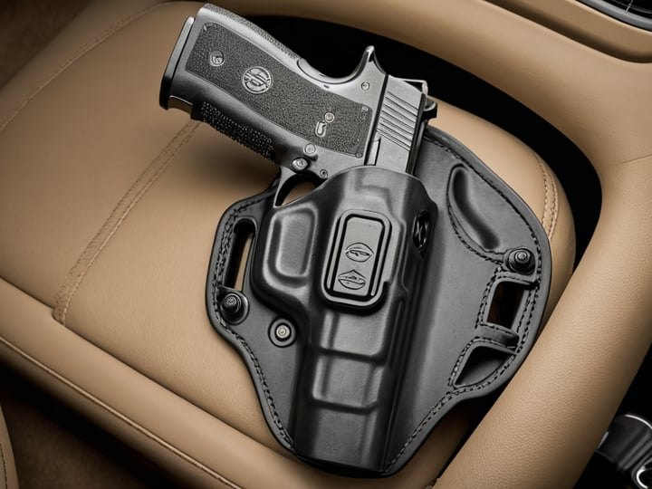 Under Steering Wheel Gun Holsters-4