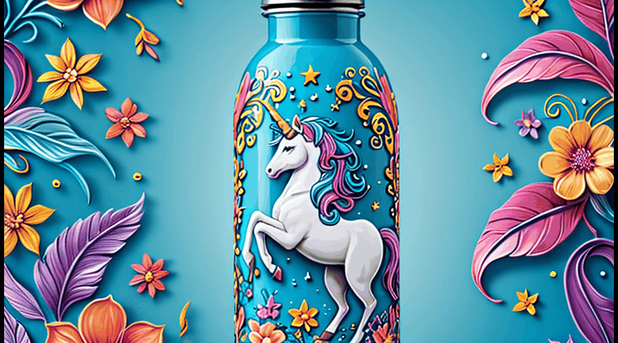 Discover the enchanting world of unicorn water bottles with our roundup of the most magical and colorful options available. Quench your thirst and embrace your inner unicorn with these delightful and functional bottles that promote hydration and self-expression.