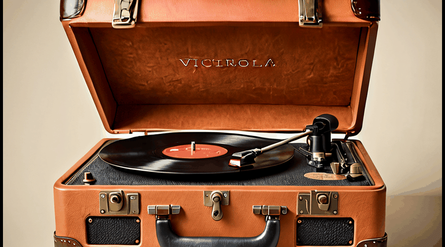 Victrola Suitcase Record Players
