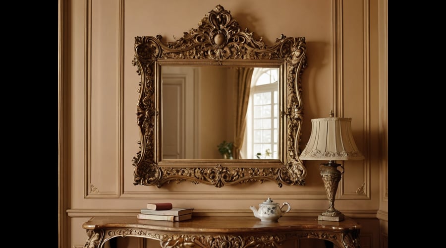 Our vintage gold mirror roundup features ornate, vintage-style mirrors with rich, warm tones. Each selection combines classic design elements with modern finishes, perfect for adding warmth and opulence to any room.