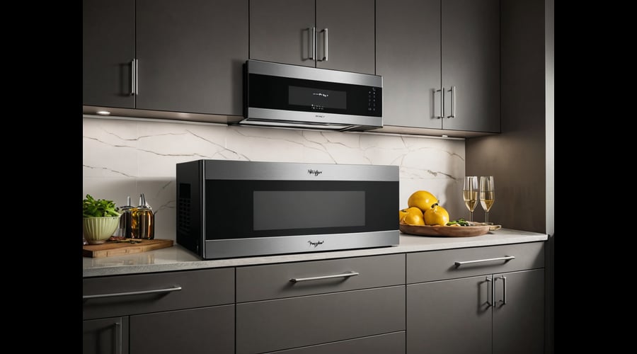 Find the perfect Whirlpool low profile microwave that fits your kitchen space and style preferences.