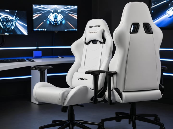 White Gaming Chairs-4