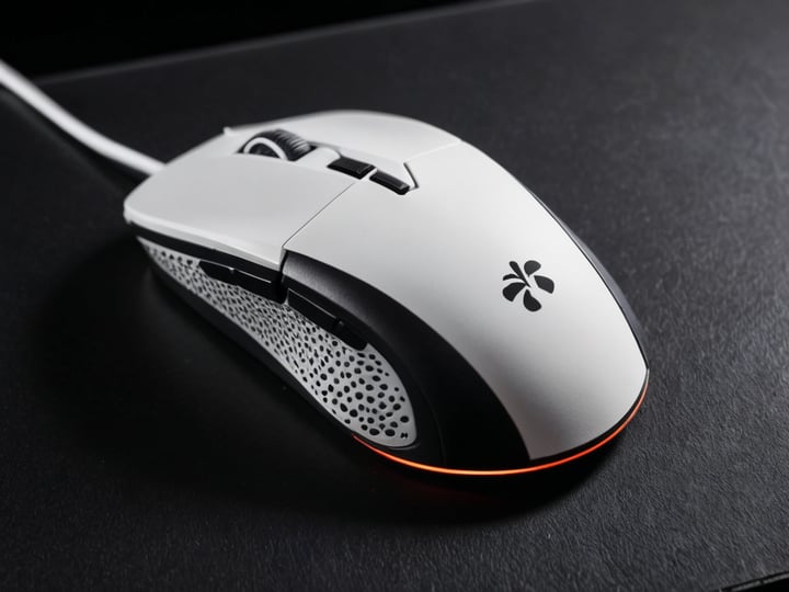 White Gaming Mouse Pad-2