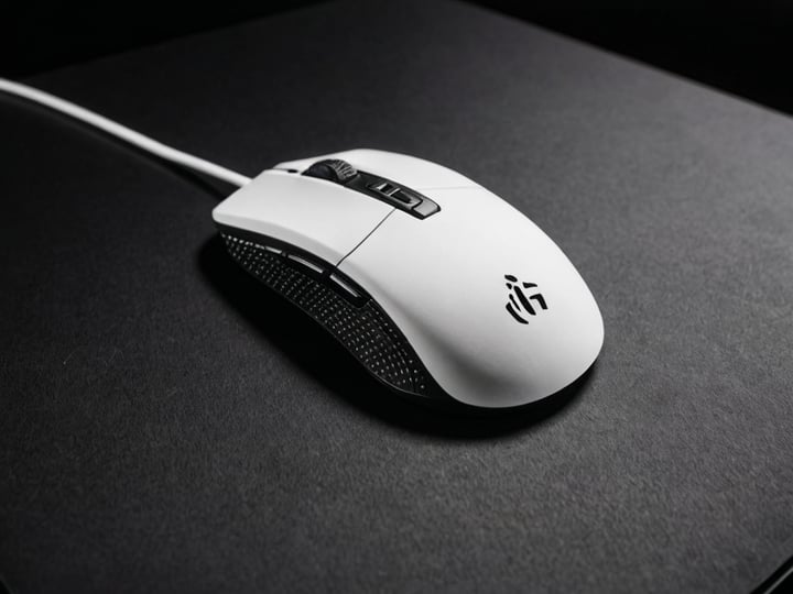 White Gaming Mouse Pad-3