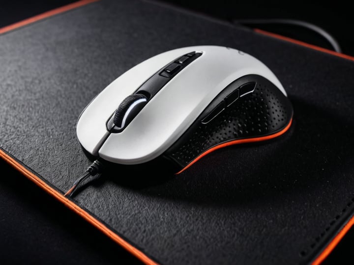 White Gaming Mouse Pad-5