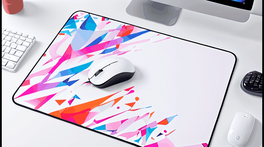 White Gaming Mouse Pads