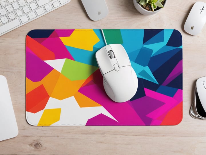 White Gaming Mouse Pads-4