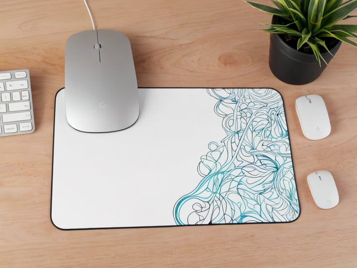 White Gaming Mouse Pads-6