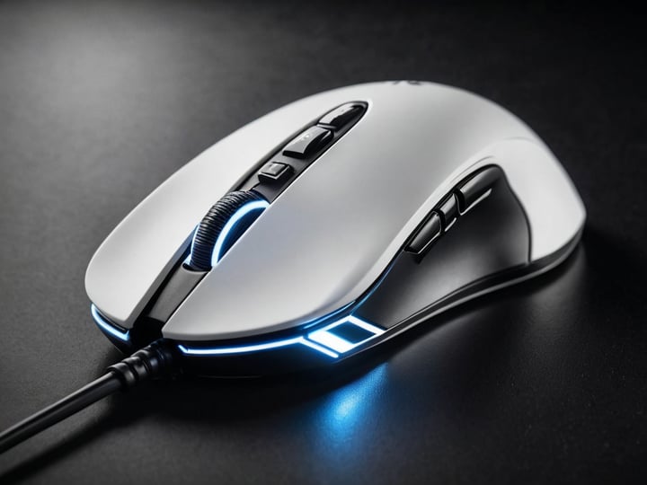 White Gaming Mouse-3