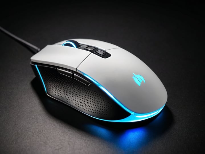 White Gaming Mouse-5