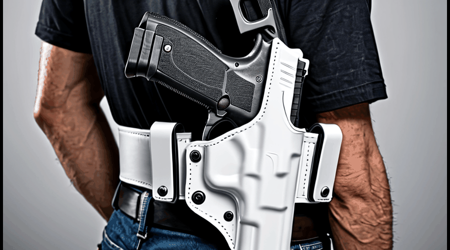 Discover our top picks for white gun holsters, providing stylish and secure options for concealed carry. Uncover the perfect holster for your needs with our comprehensive product roundup.