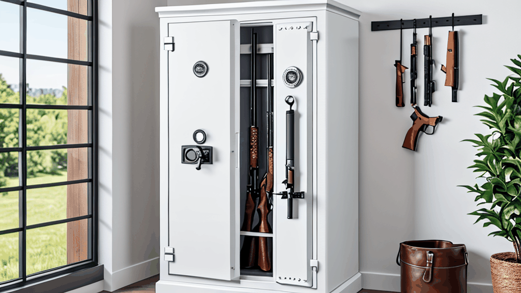 White Gun Safes