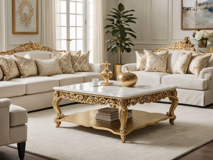 White-And-Gold-Coffee-Table-4