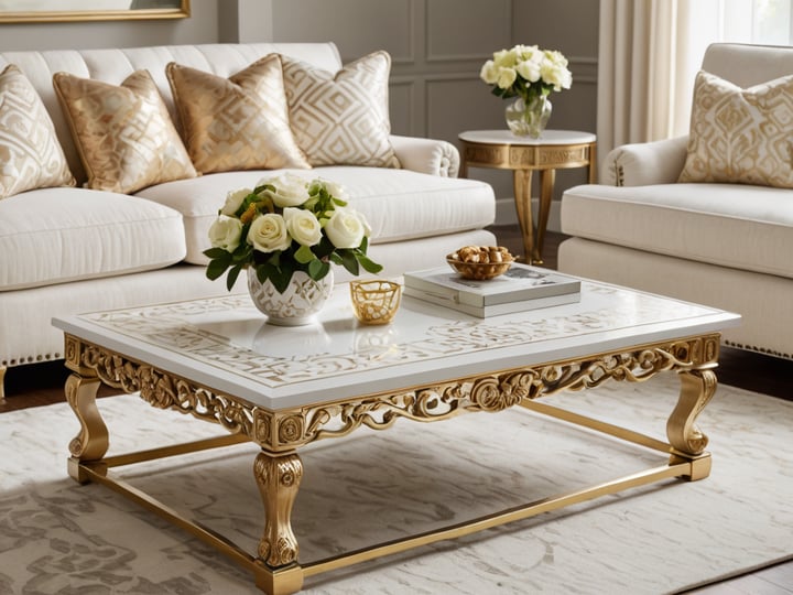 White-And-Gold-Coffee-Table-5