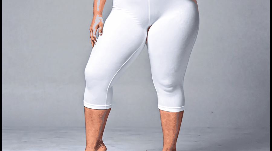 White Capri Leggings Plus Size