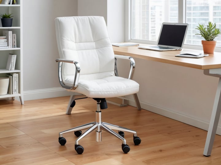White-Desk-Chair-With-Wheels-2