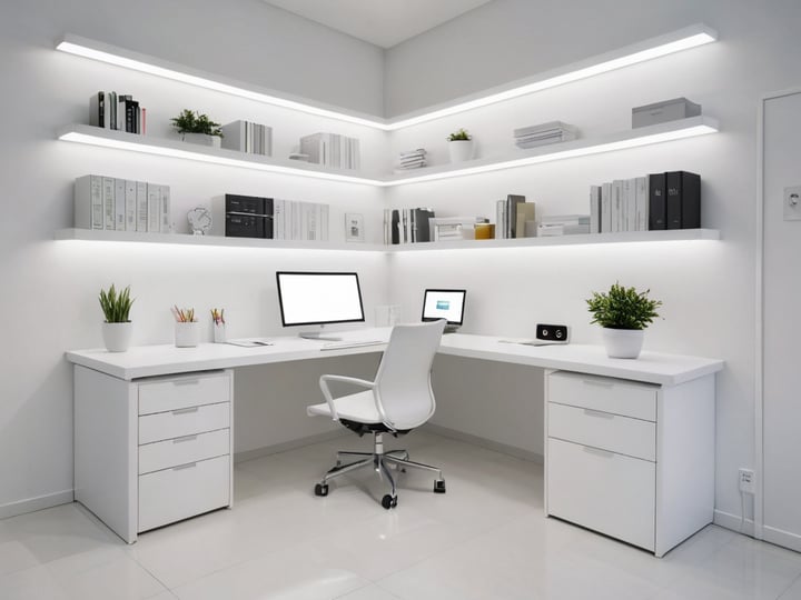 White-Desk-With-Shelves-4