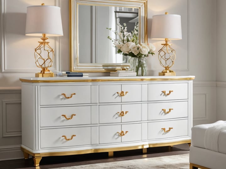 White-Dresser-With-Gold-Hardware-5