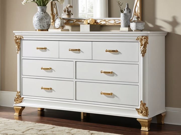 White-Dresser-With-Gold-Hardware-6