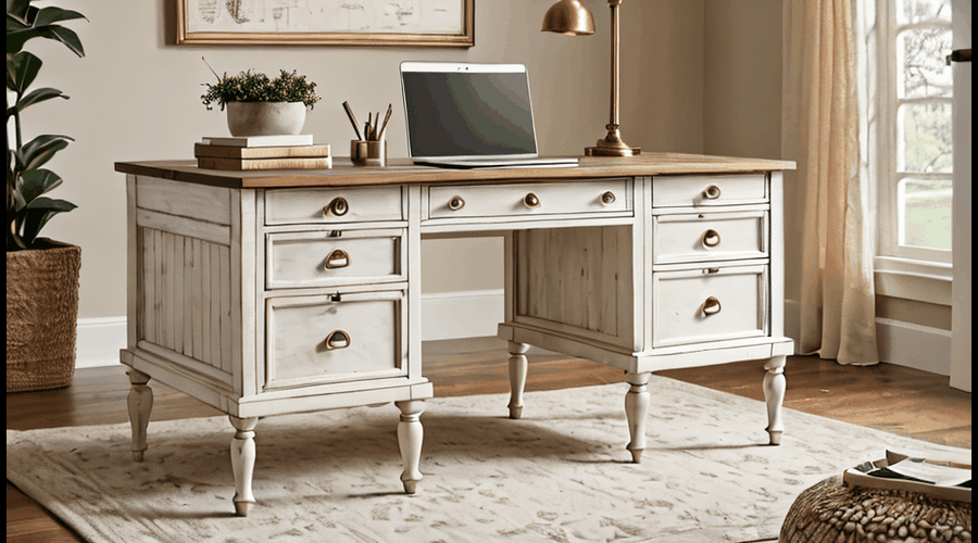 Looking for the perfect balance of rustic charm and modern functionality? Our white farmhouse desk roundup features the coziest corners and most practical designs on the market. Each desk blends warm wood tones with crisp white surfaces, ideal for creating a welcoming workspace you'll love.