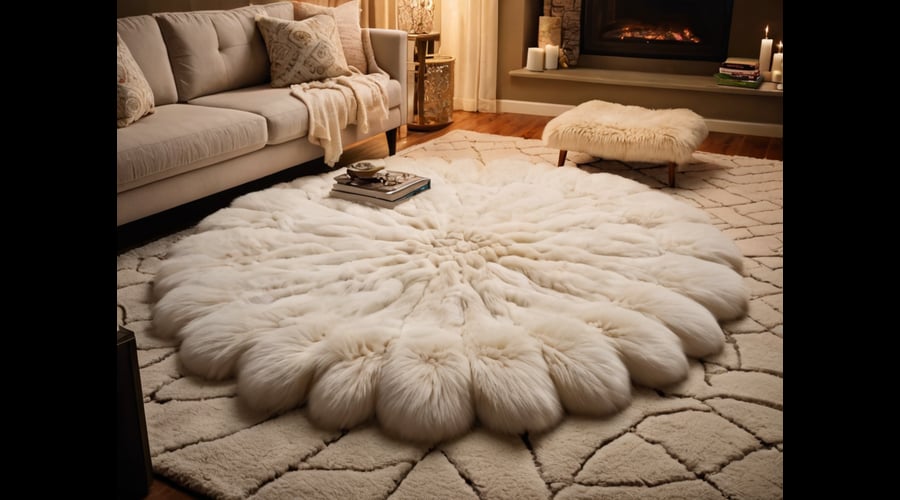 A curated collection of the best white fur rugs, featuring premium quality, luxurious texture, and elegant designs to elevate any room's ambiance.