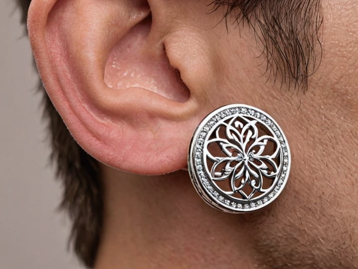White-Gold-Earrings-For-Men-5