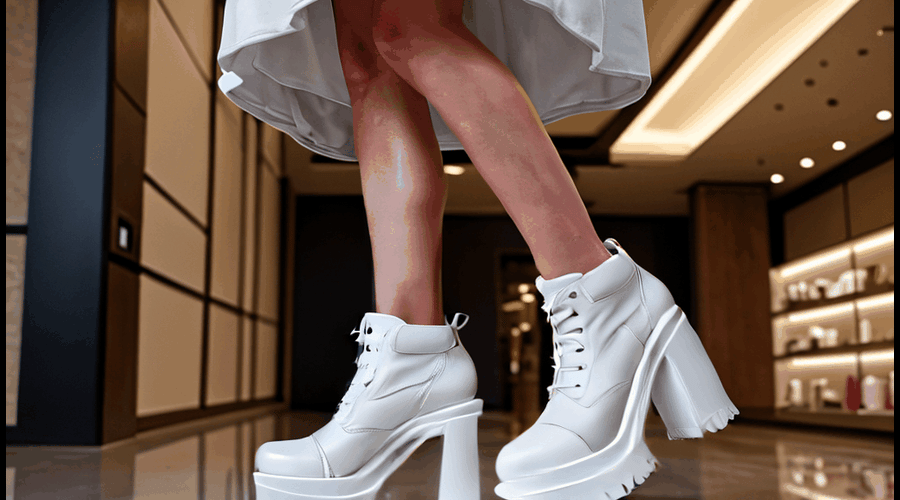 Find the perfect pair of white platform heels with chunky designs that add height and texture to any outfit. Our roundup highlights the most stylish options available, comparing features like durability, comfort, and sizing options to help you make an informed choice.
