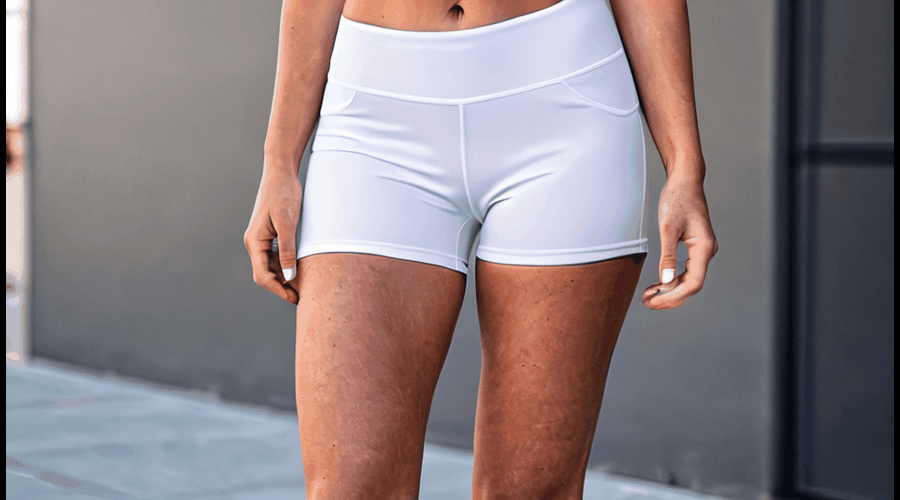 White Spandex Shorts