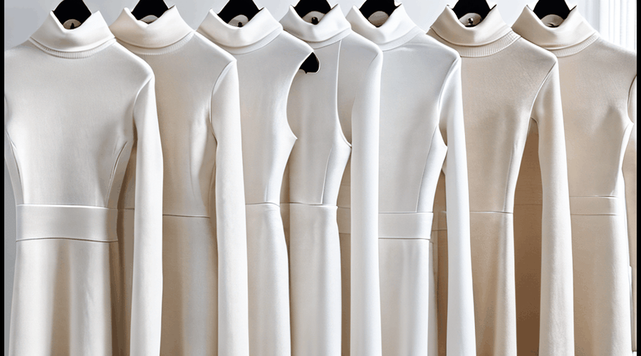 White Turtleneck Dresses