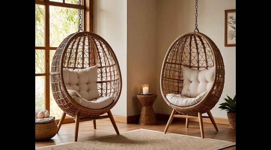Egg-shaped wicker chairs with legs combine plush comfort with elegant design. Our roundup compares the best wicker egg chairs on the market, highlighting their durability, craftsmanship, and value as a conversation piece for any outdoor or indoor space.