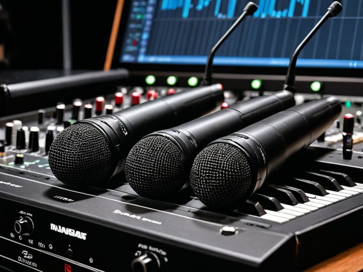 Wireless Microphones System-4