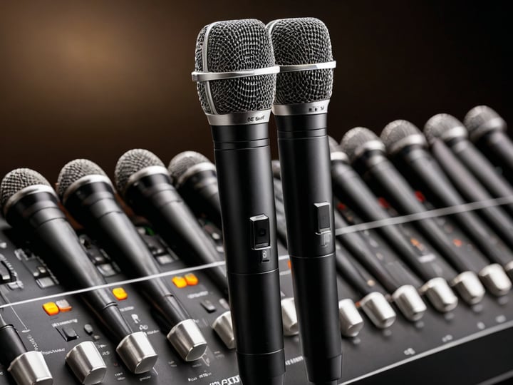 Wireless Microphones System-5