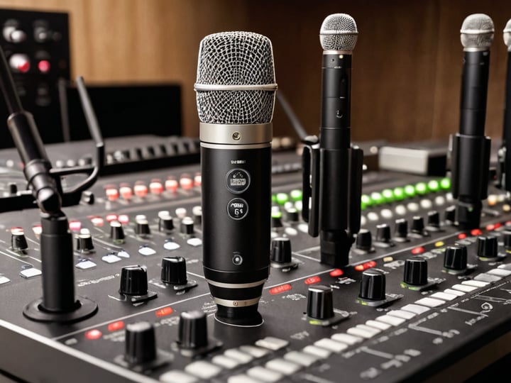 Wireless Microphones System-6