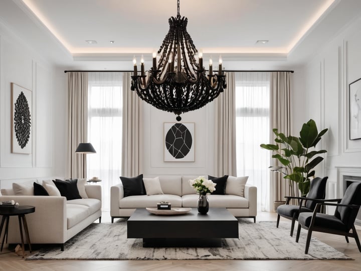 Wood-And-Black-Chandelier-4