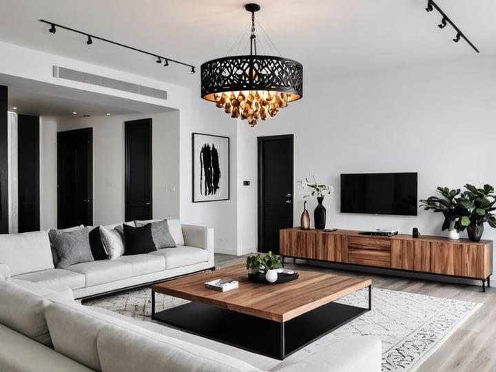 Wood-And-Black-Chandelier-6