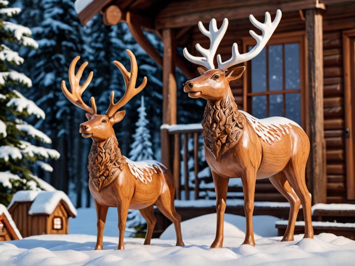 Wooden-Reindeer-4