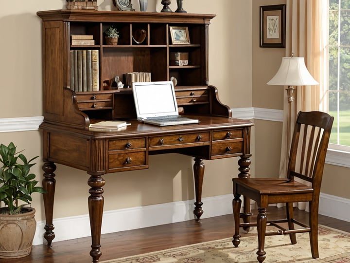 Writing-Desk-With-Hutch-4