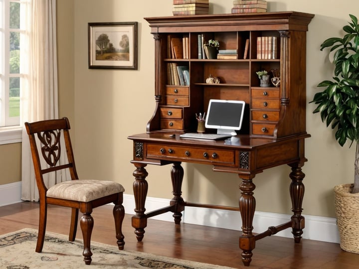 Writing-Desk-With-Hutch-5