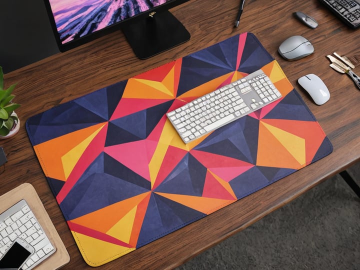 Inspirational Blush Marble Gaming Mouse Pad - XXL Extended Desk Mat With Non-Slip Base