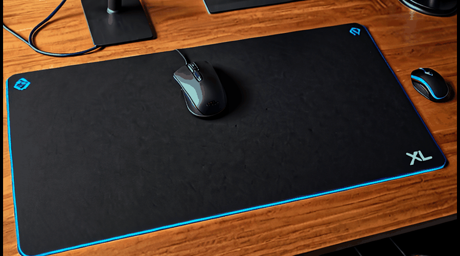 Find the right XL gaming mouse pad with our comparison of the best options on the market, featuring large surface areas for precise movements.