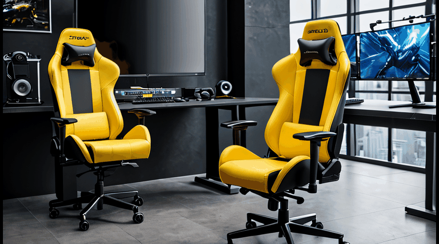 Discover the best yellow gaming chairs available, offering unparalleled comfort, design, and durability for hours of uninterrupted gameplay. Read our comprehensive roundup to find the perfect chair that enhances your gaming experience.